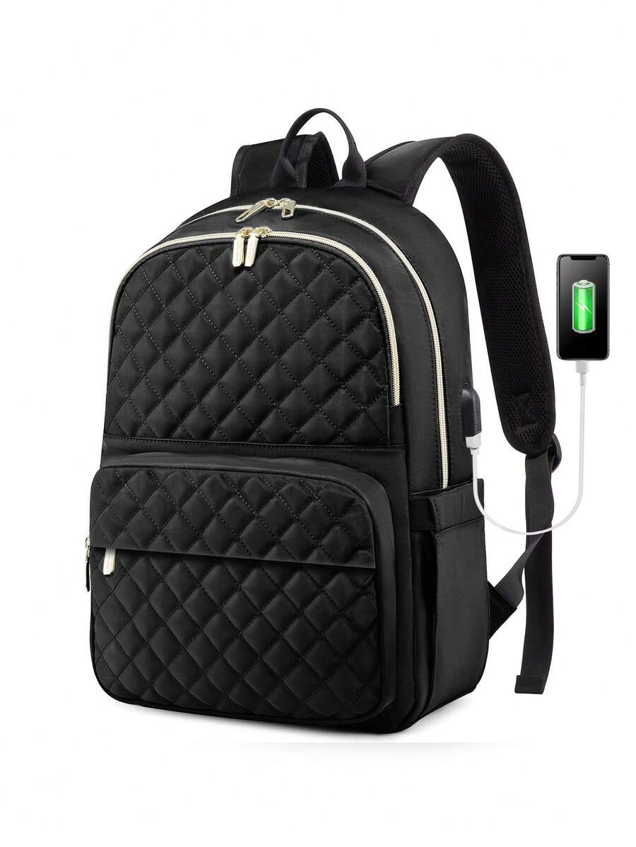 Women'S Work Bags Designer - Floless dameslaptoprugzak, gewatteerd, duurzaam klassiek ontwerp,