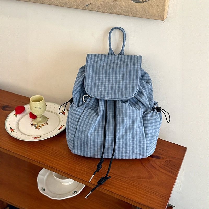 Women Bags Laptop - Geruite laptop lichtgewicht rugzak Canva voor
