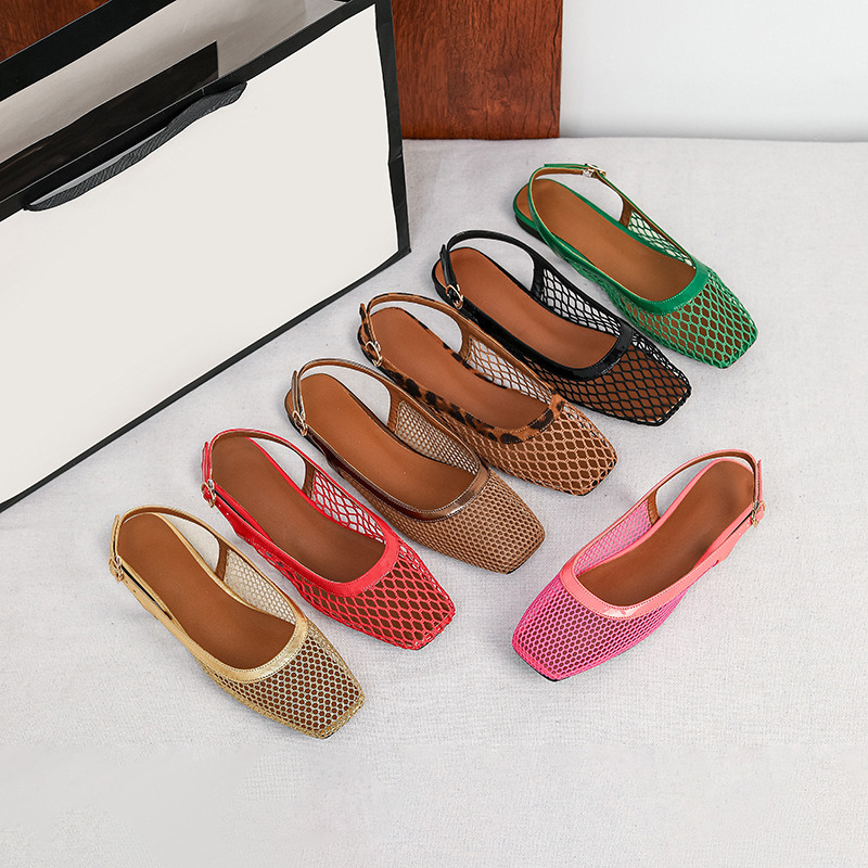 Women'S Japanese Bags - Mesh vierkante teenslippers tas teenslippers buitenkleding