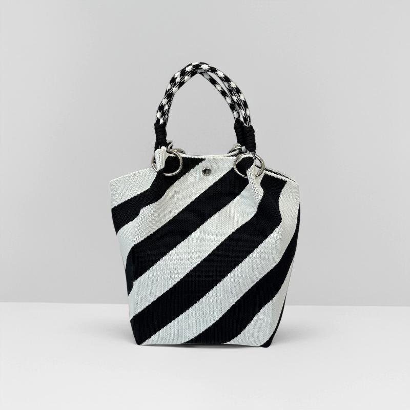 Women'S Work Bags Tote - Nieuwe gebreide dameshandtas met stijlvolle print