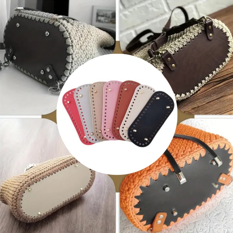 Crochet Market Bag - 21,5x10cm lange bodem voor gebreide tas