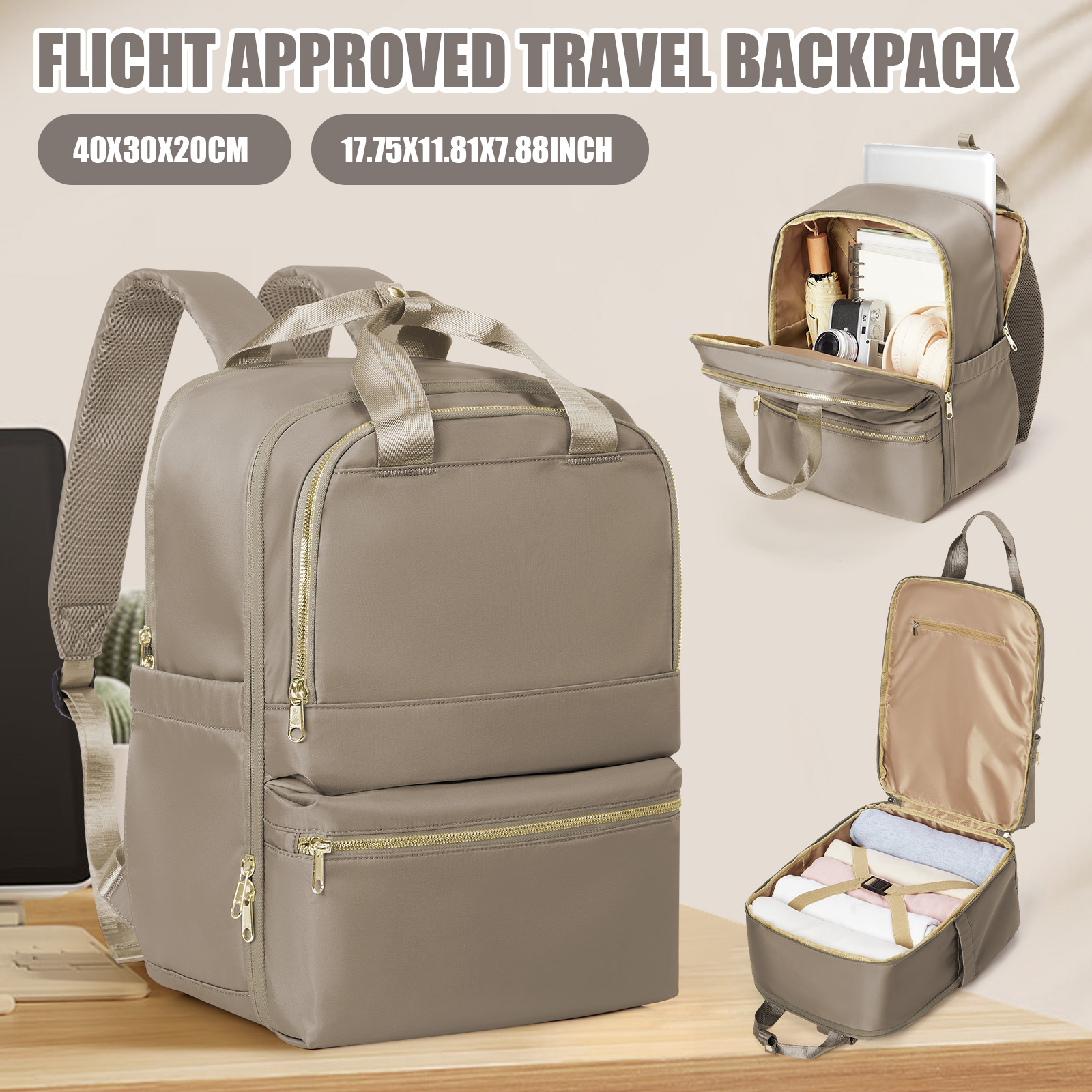 Women Bags Laptop - Ryanair 40x30x20 reisrugzak voor dames, leraar