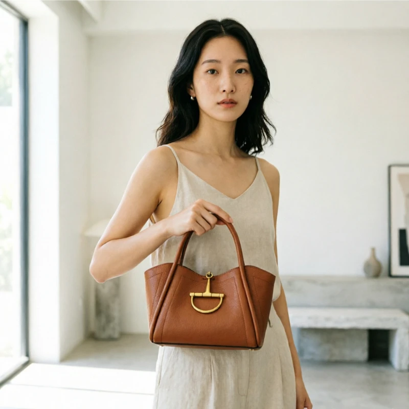 Women Bags Popular Brands - Modieuze crossbodytas voor dames, leren schoudertas