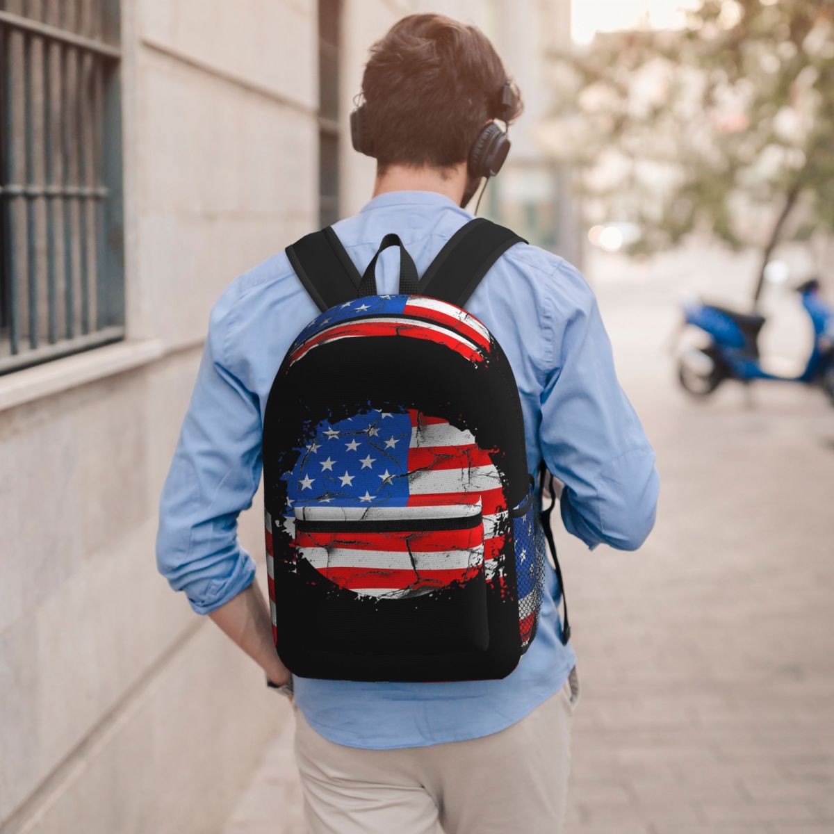 Women Bags Usa - USA Amerika Amerikaanse vlag rugzak jongens