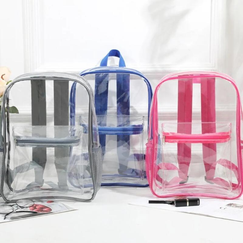 Women'S Bags Travel - Transparante PVC-rugzak Buitensport Fitness-knapzak Waterdichte reistas
