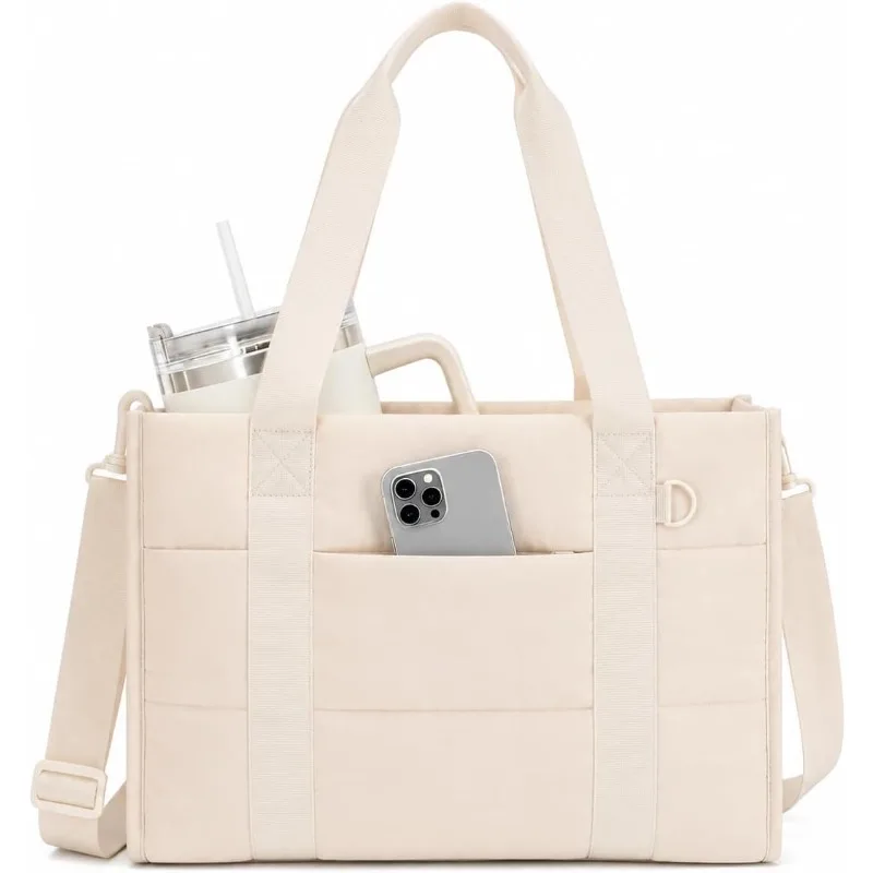 Women'S Work Bags Tote - Tote Bag voor dames, lichtgewicht puffy