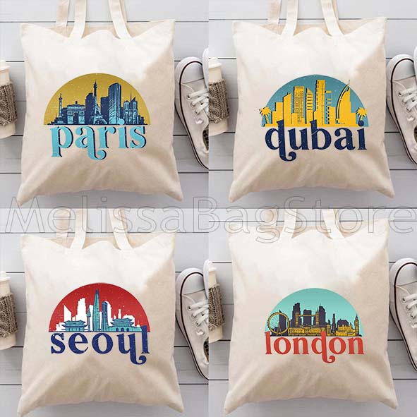 Women Bags In Dubai - Londen Dubai Parijs New York Skyline