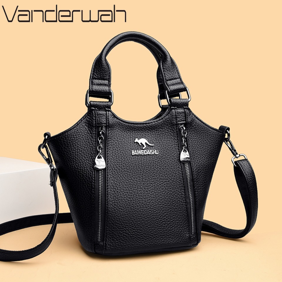 Women'S Work Bags Designer - Luxe emmertas van hoogwaardig zacht leer,