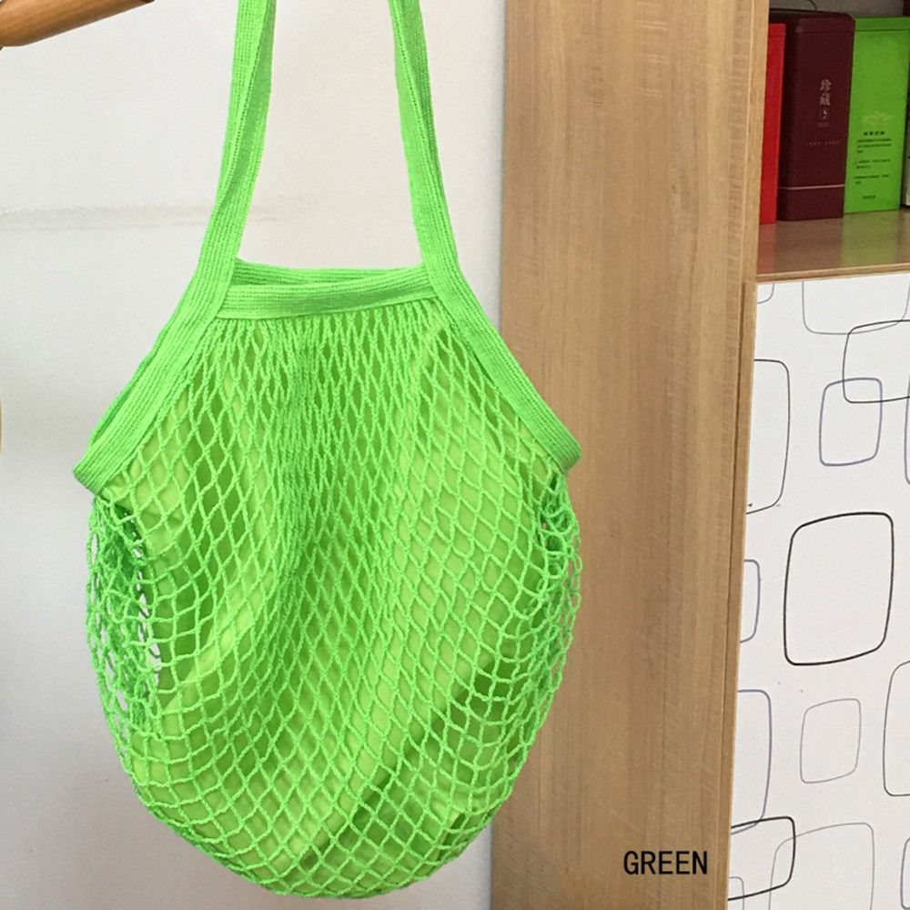 Duurzame katoenen boodschappen - Crochet Market Bag recensie en prijs