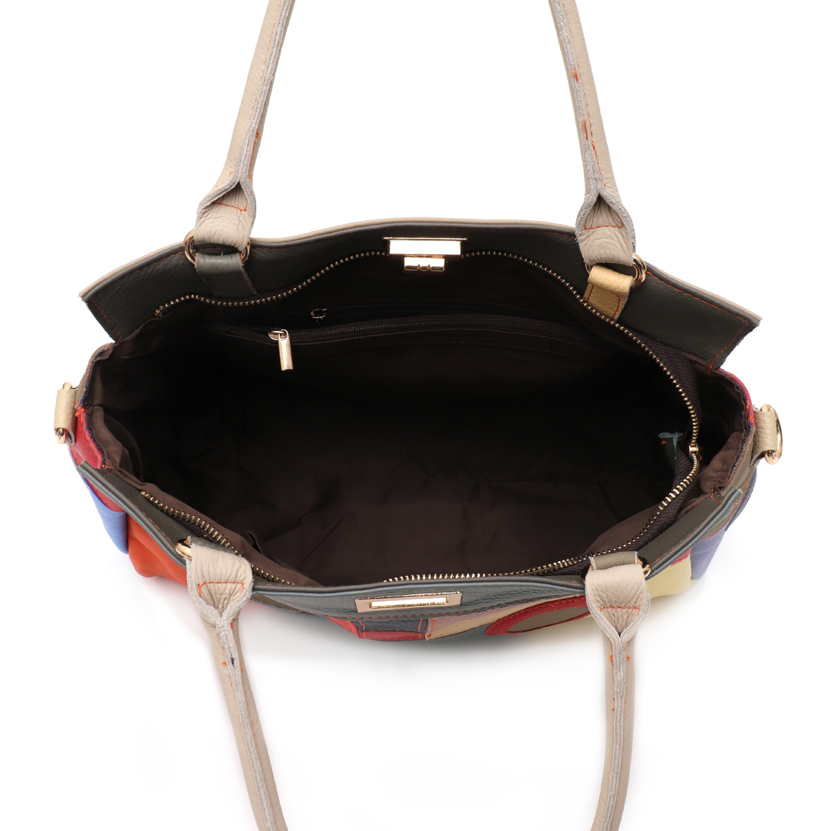 SC Chic Kleurrijk Echt Leer Ge - Women'S Work Bags Tote recensie en prijs