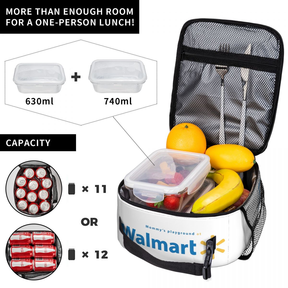 Walmart geïsoleerde lunchtas v - Women Bags Walmart recensie en prijs