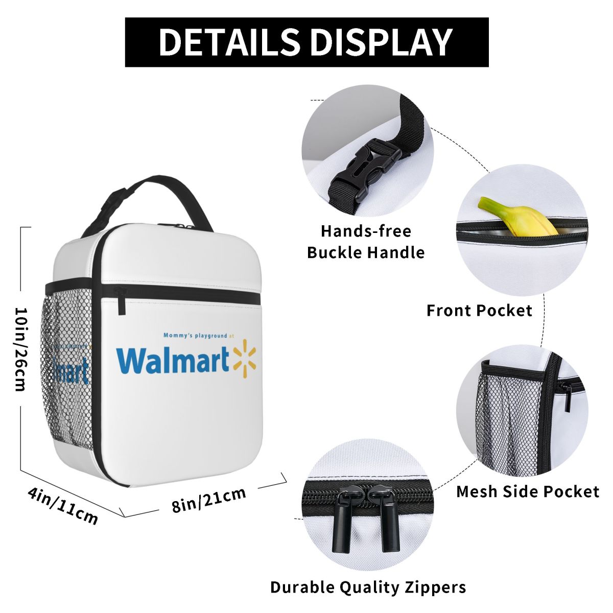 Walmart geïsoleerde lunchtas v - Women Bags Walmart recensie en prijs