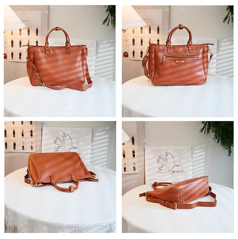 Hoogwaardige echt leren damest - Women'S Work Bags Designer recensie en prijs