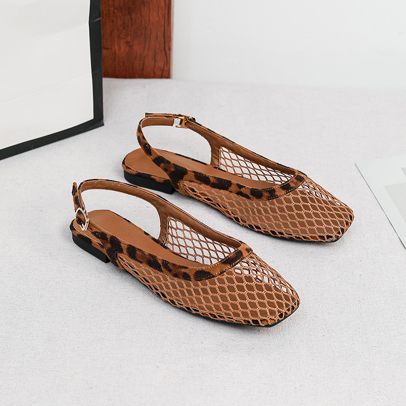 Mesh vierkante teenslippers ta - Women'S Japanese Bags recensie en prijs