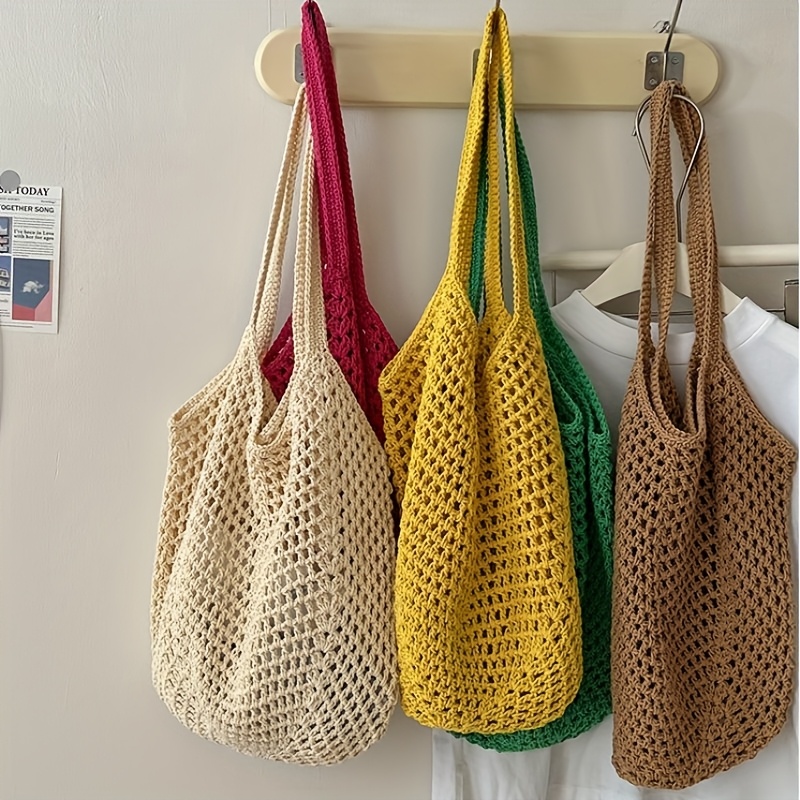 Gehaakte mesh draagtas Hol gew - Crochet Market Bag recensie en prijs