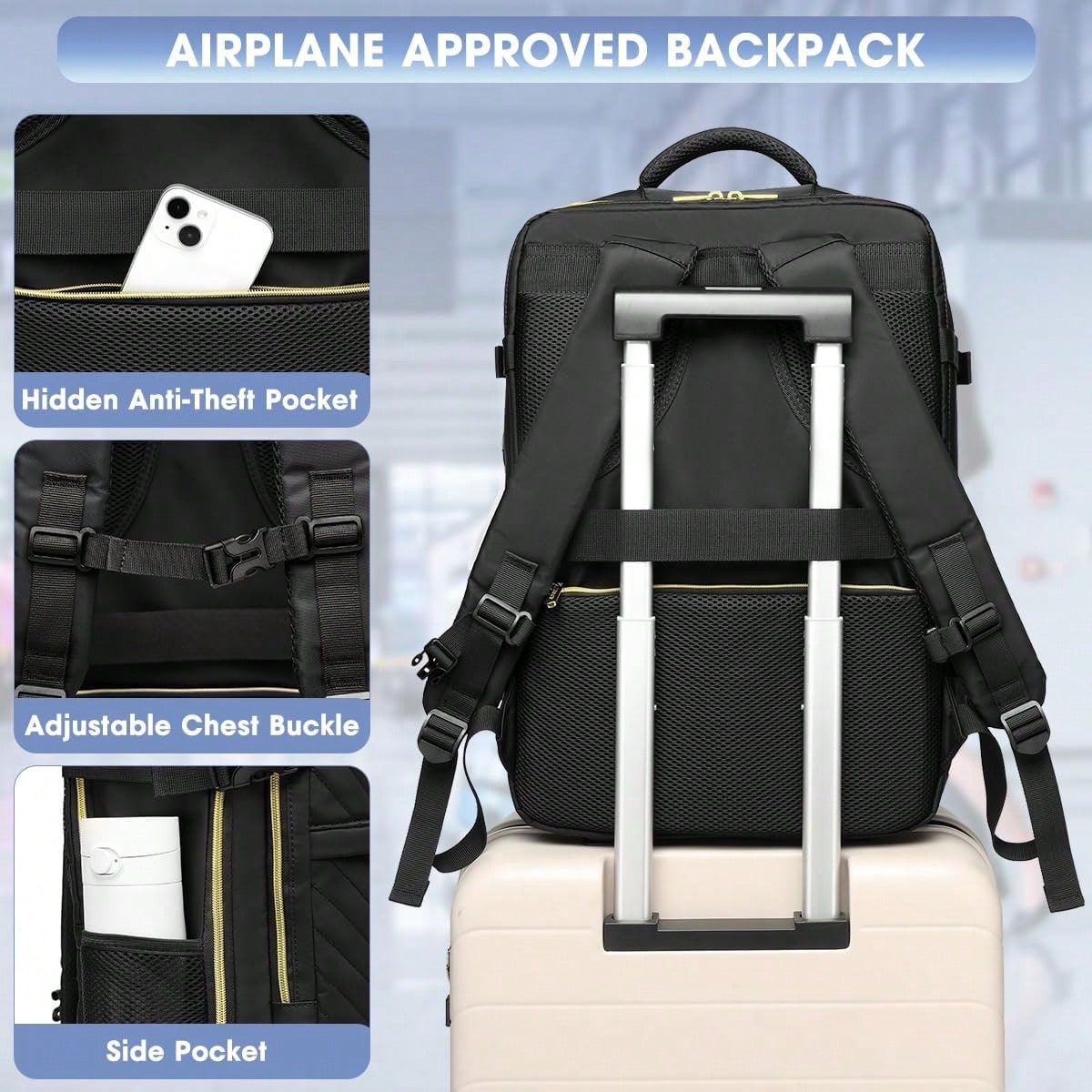 Grote handbagage reisrugzak -  - Women'S Bags Travel recensie en prijs