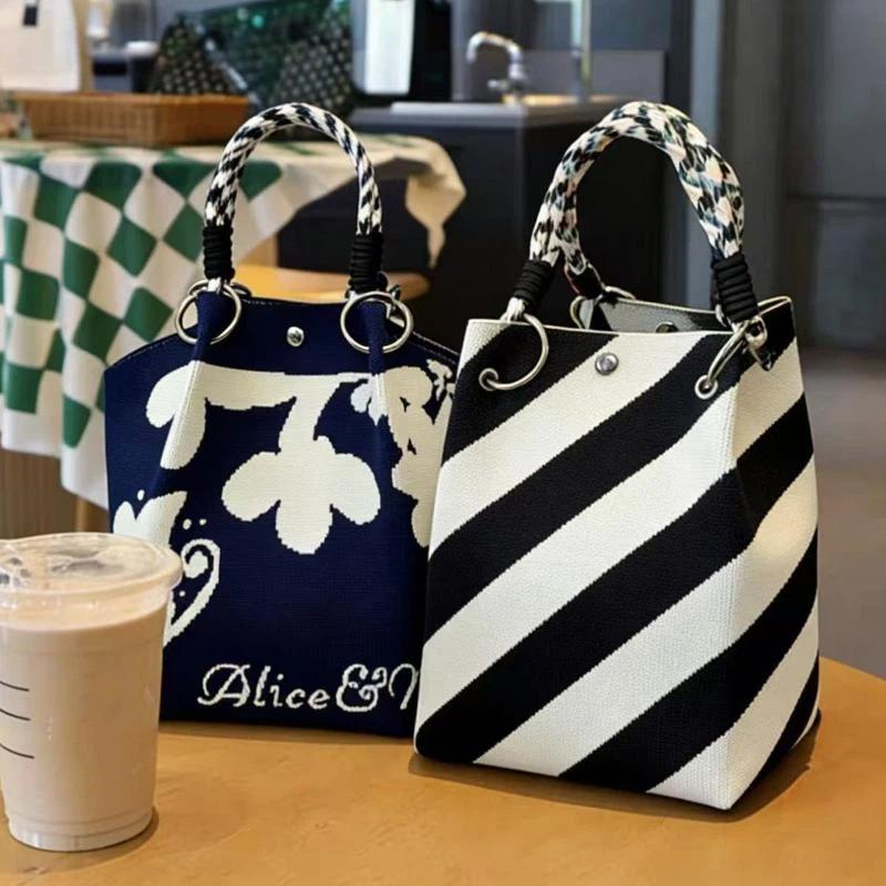 Nieuwe gebreide dameshandtas m - Women'S Work Bags Tote recensie en prijs