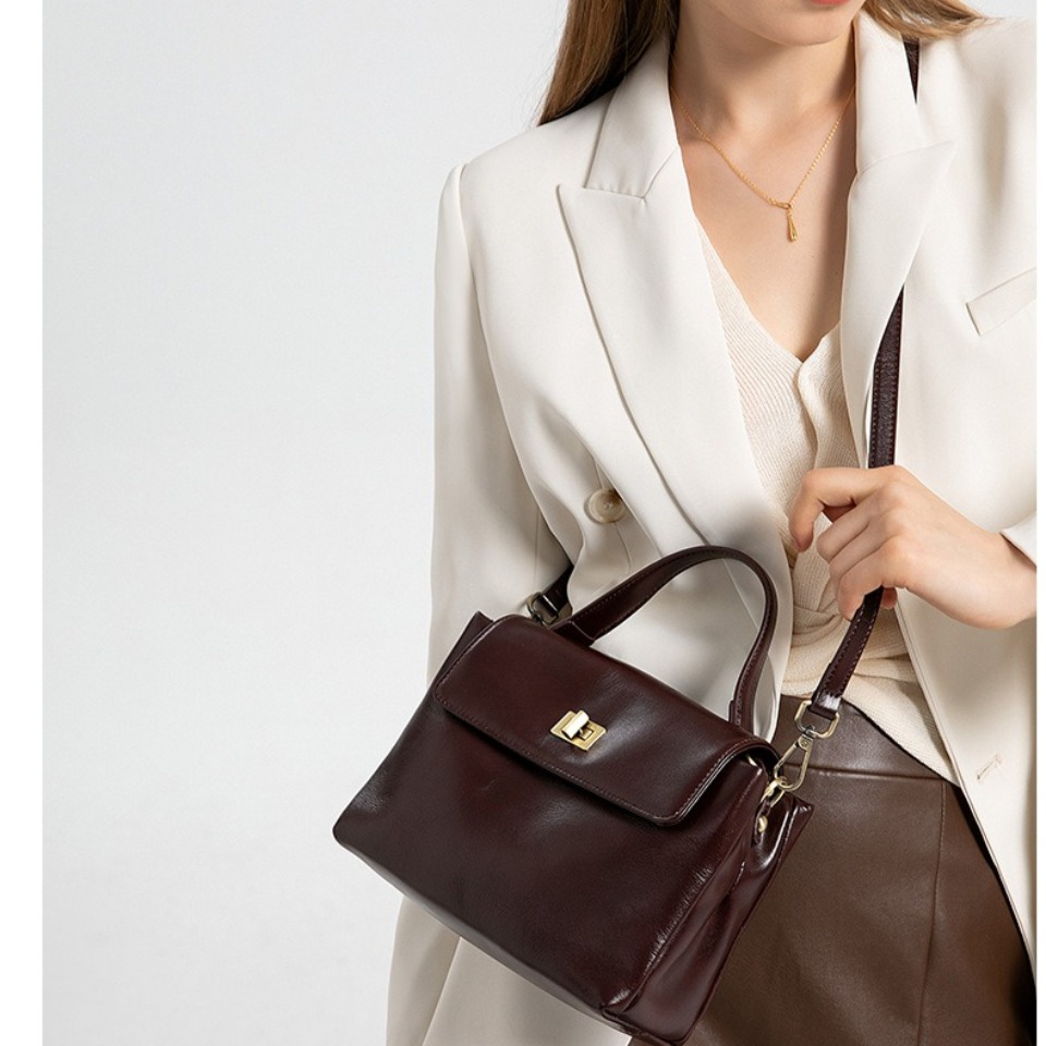 100% Echt Rundleer Dames Cross - Women'S Work Bags Designer recensie en prijs