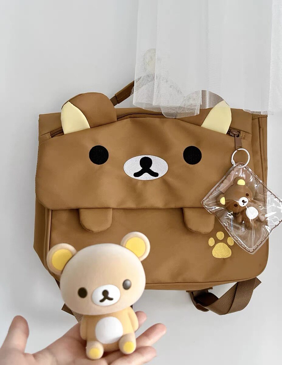 Cartoon Bear-rugzak Japanse sc - Women'S Japanese Bags recensie en prijs