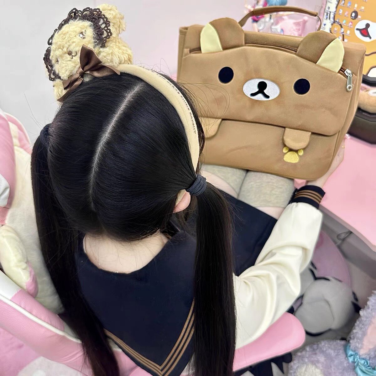 Cartoon Bear-rugzak Japanse sc - Women'S Japanese Bags recensie en prijs