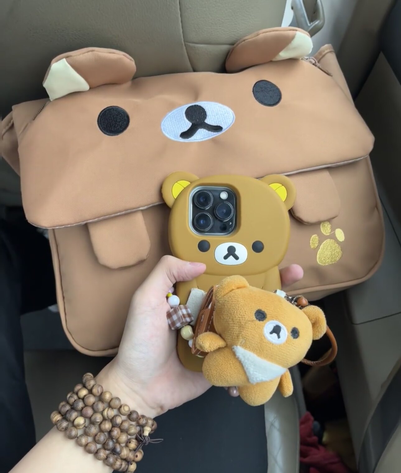 Cartoon Bear-rugzak Japanse sc - Women'S Japanese Bags recensie en prijs