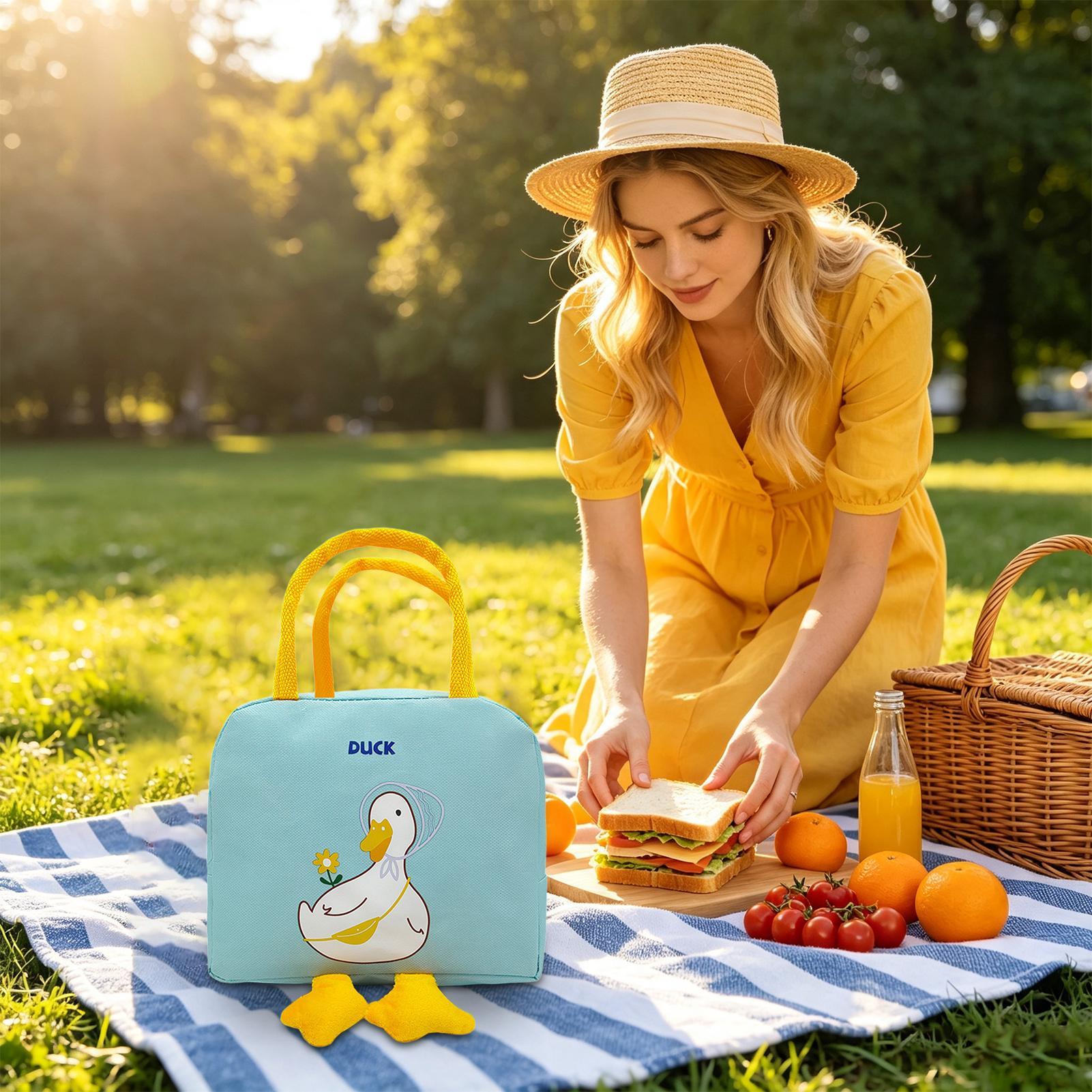 Lunchtas Eend Design Schattig  - Women'S Work Bags Designer recensie en prijs