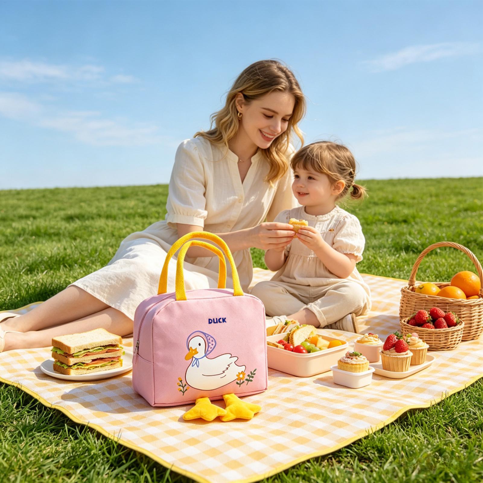 Lunchtas Eend Design Schattig  - Women'S Work Bags Designer recensie en prijs