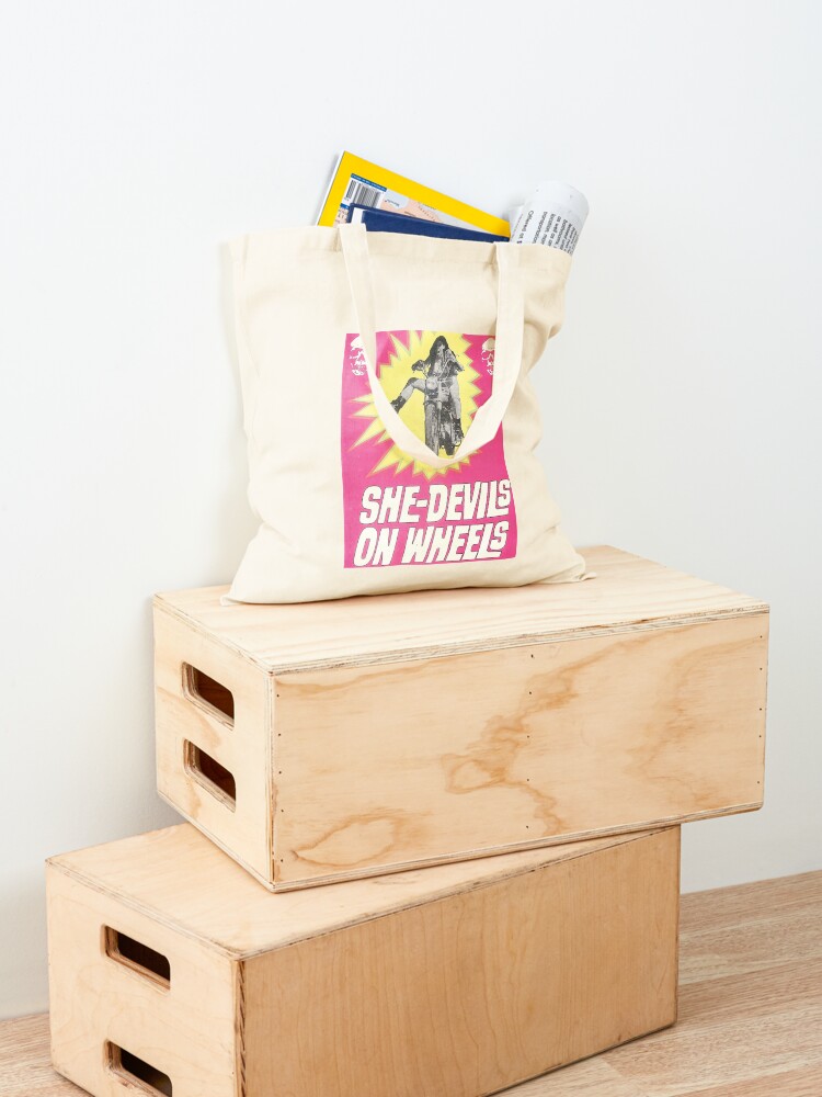She-Devils on Wheels Tote Bag, - Women Bags On Shein recensie en prijs