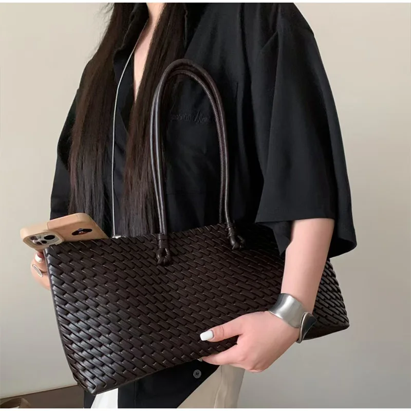 Designer luxe PU geweven tote  - Women'S Work Bags Tote recensie en prijs