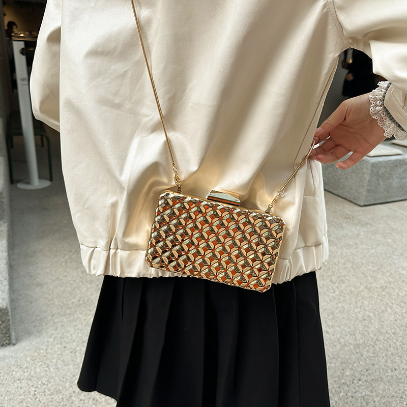 Vrouwen Goud Metallic Crossbod - Women Bags Popular Brands recensie en prijs