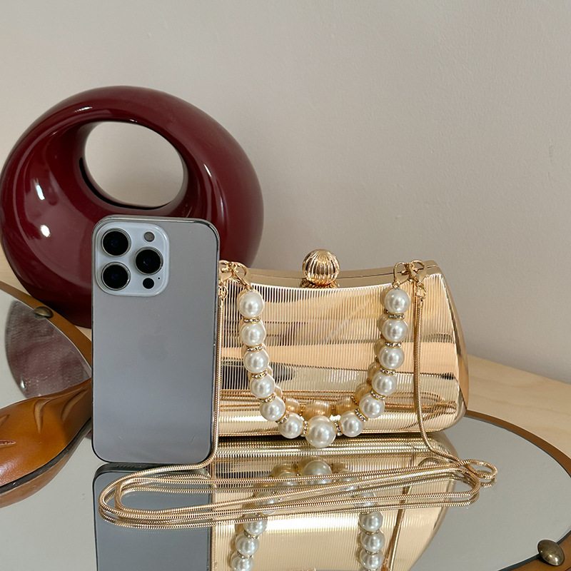 Vrouwen Goud Metallic Crossbod - Women Bags Popular Brands recensie en prijs