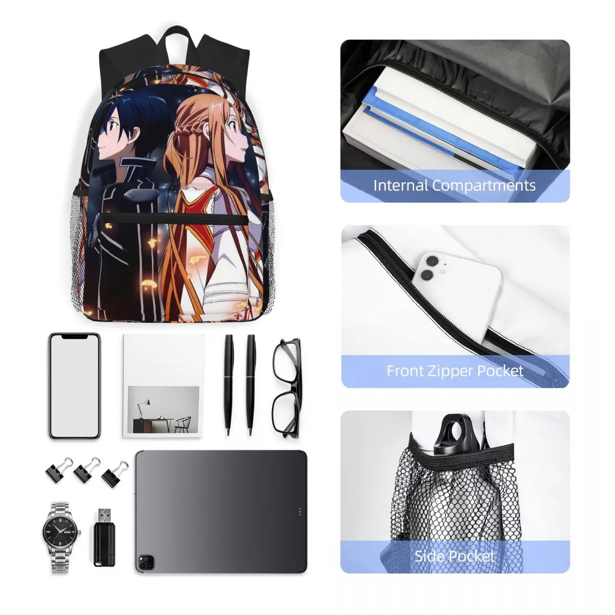 Sword Art Online Kirito en Asu - Women'S Bag Online recensie en prijs