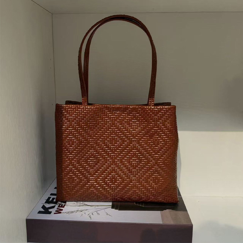 Mendy Echt Leder Geweven Print - Women'S Work Bags Designer recensie en prijs