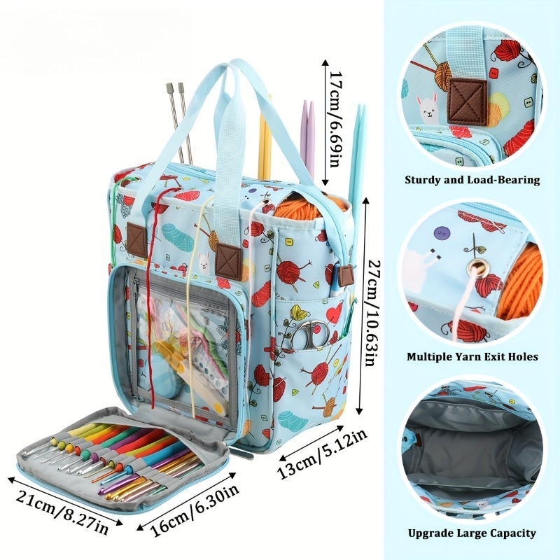 1 stks Grote Capaciteit Garen  - Crochet Market Bag recensie en prijs