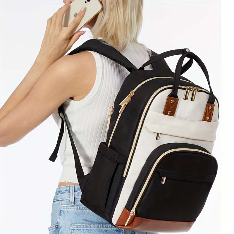 Tweekleurige laptoprugzak voor - Women'S Bags Travel recensie en prijs