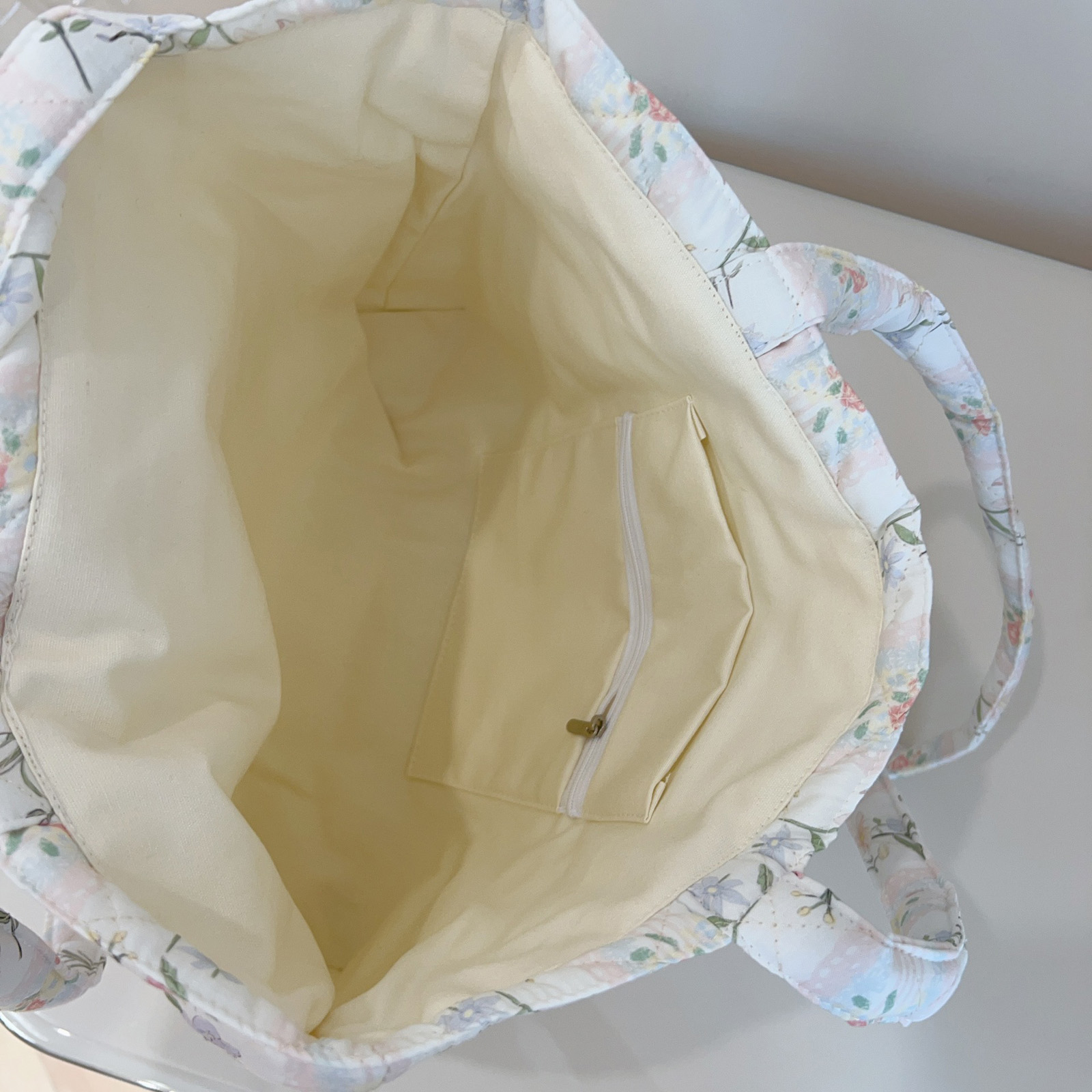 Franse bloemen-quilted tote ba - Women'S Bags For Work recensie en prijs
