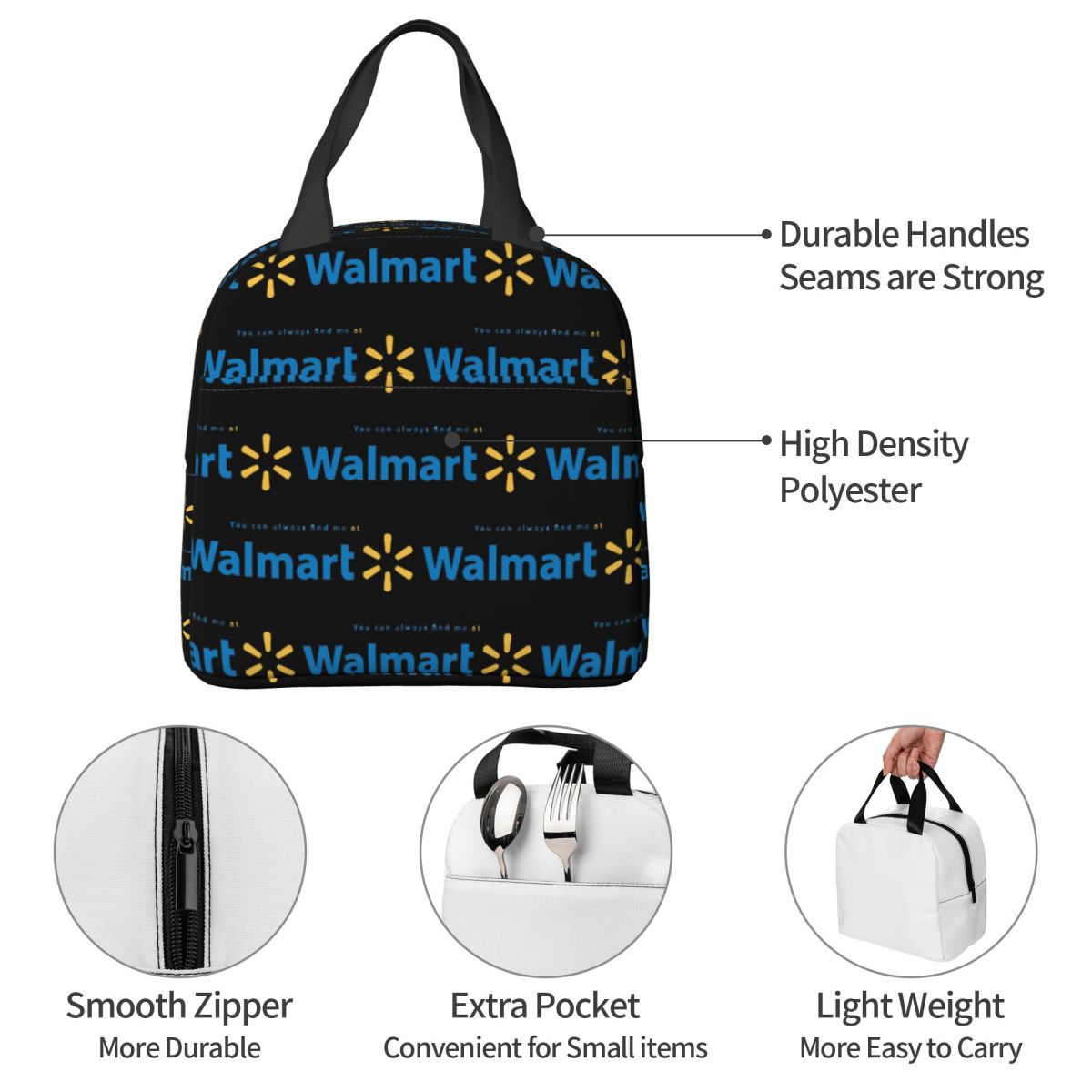 Walmart Geïsoleerde Lunchtas v - Women Bags Walmart recensie en prijs
