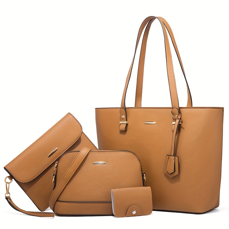4 stuks mode damestassensets e - Women'S Bags For Work recensie en prijs