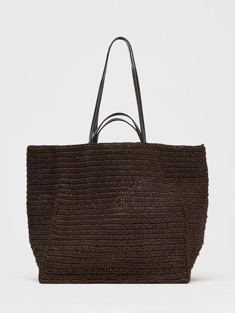 Vrouwen Shouder Boheemse Stro  - Crochet Market Bag recensie en prijs