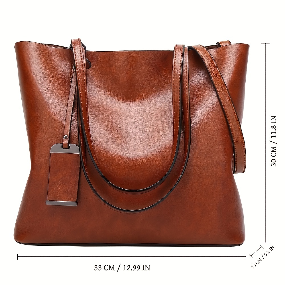 Modieuze Klassieke Retro Leder - Women'S Work Bags Tote recensie en prijs