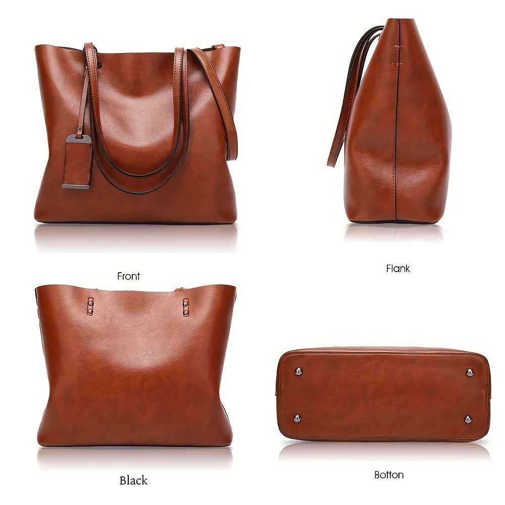 Modieuze Klassieke Retro Leder - Women'S Work Bags Tote recensie en prijs
